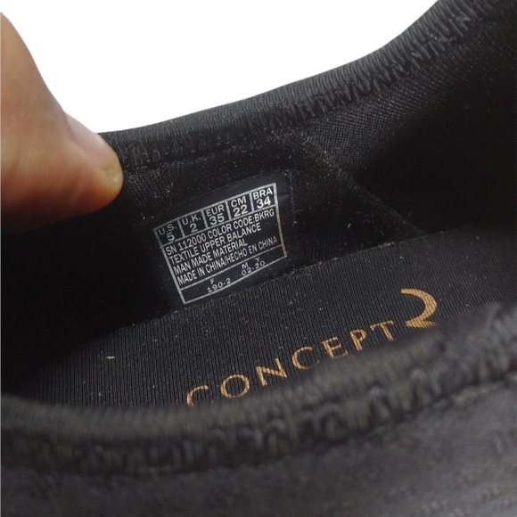 Concept 3 by Skechers Women's Alexxi Fashion Slip-on Sneaker, Black/Rose Gold 5 - Picture 11 of 12